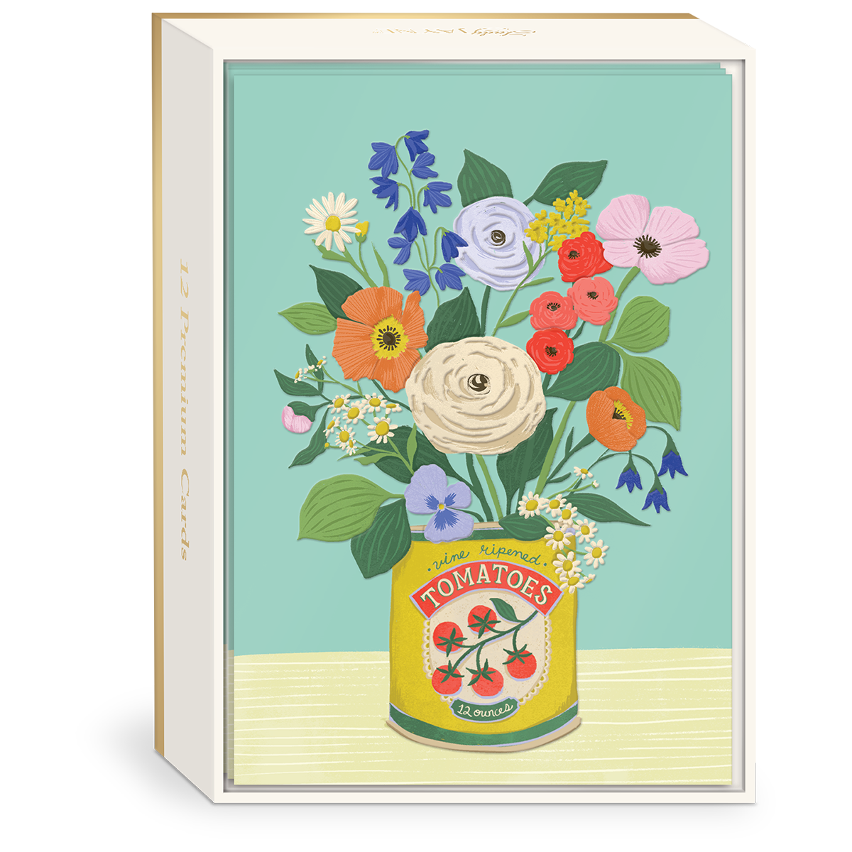 Tomato Bouquet Blank Boxed Note Cards