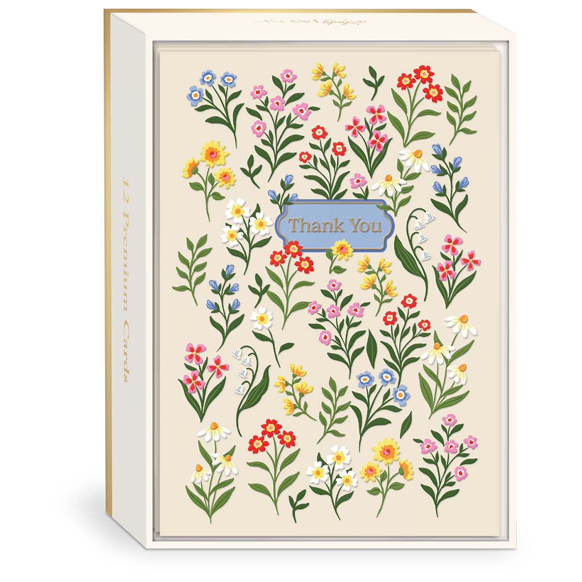 Floral Thank You Boxed Note Cards
