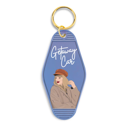 K10 Taylor Swift Getaway Car Motel Keychain