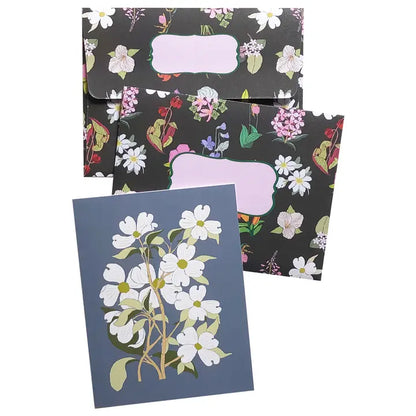 British Columbia Pacific Dogwood Flower Greeting Card