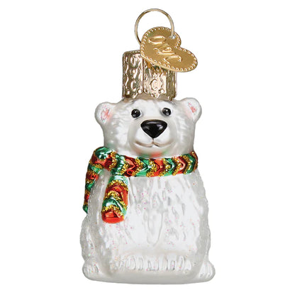 Mini Polar Bear Ornament