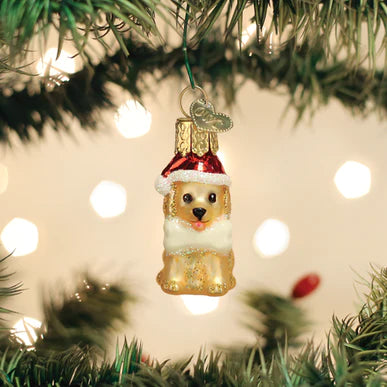 Mini Jolly Pup Ornament