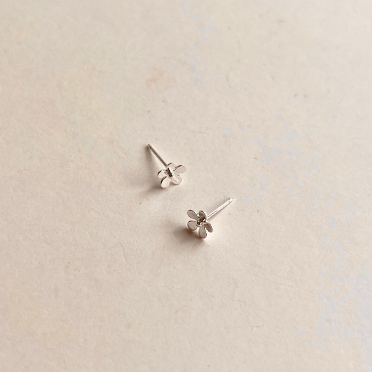 Tiny Flower Stud Earrings