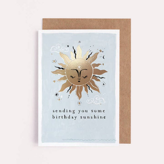 Sending Sunshine Birthday Card