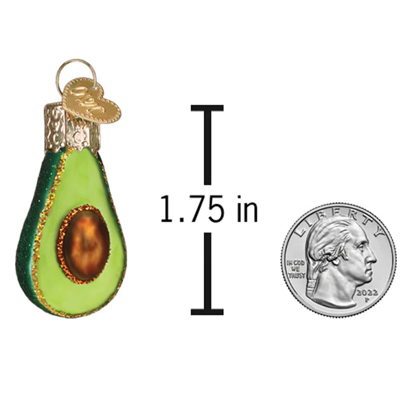 Mini Avocado Ornament