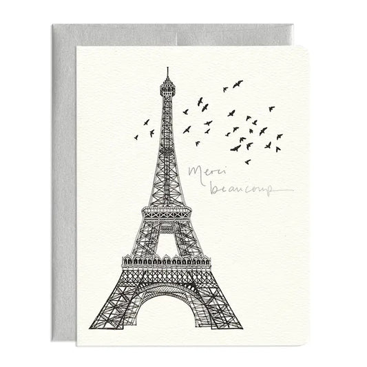 Eiffel Merci Card
