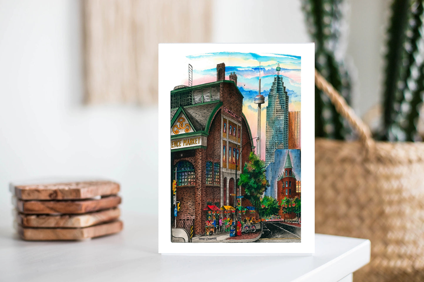 St. Lawrence Market Toronto Greeting Card