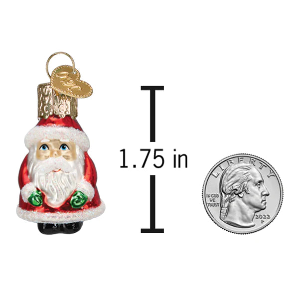 Mini Santa Ornament