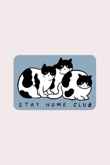 S72 Tuxedo Cats Vinyl Sticker