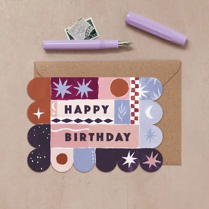 Studio Abstract Birthday Card