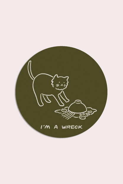 S95 I'm A Wreck (Soup) Vinyl Sticker