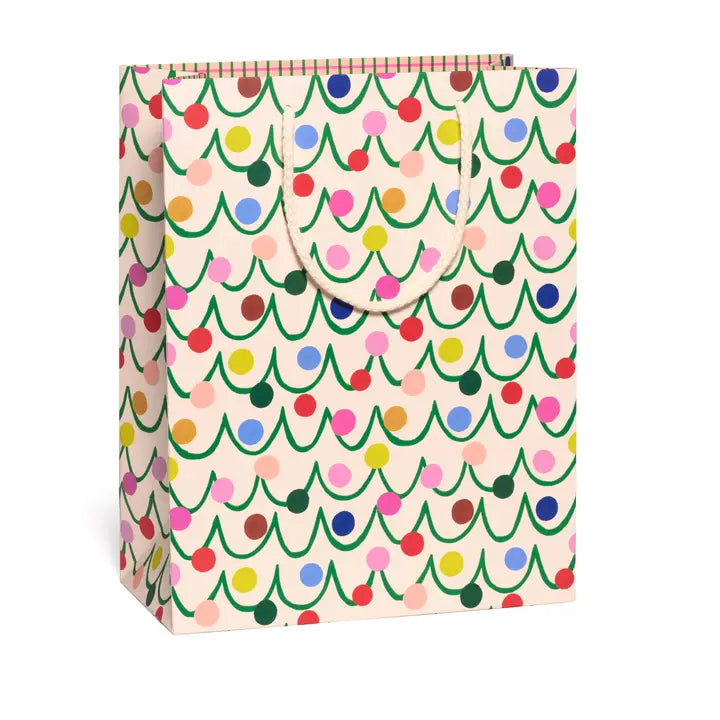 Festive Globes Gift Bag – Large