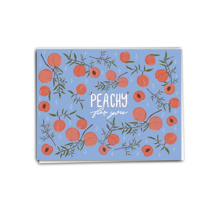 Peachy For You Card