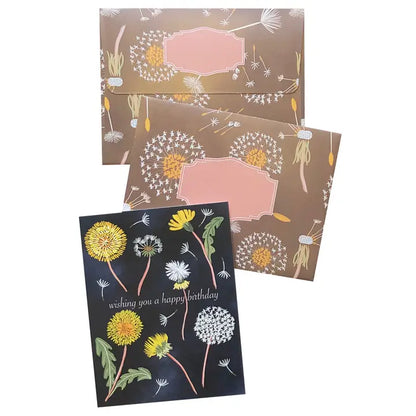 Dandelion Happy Birthday Card