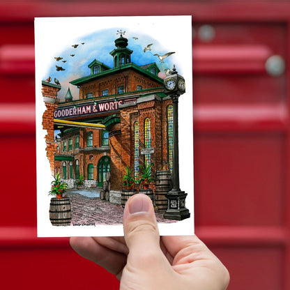 Distillery District Postcard