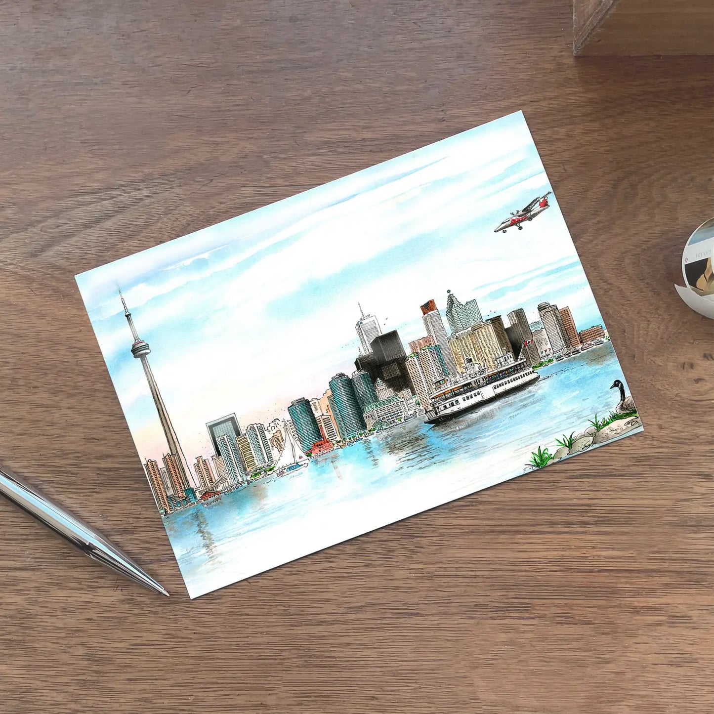 Toronto Skyline Postcard