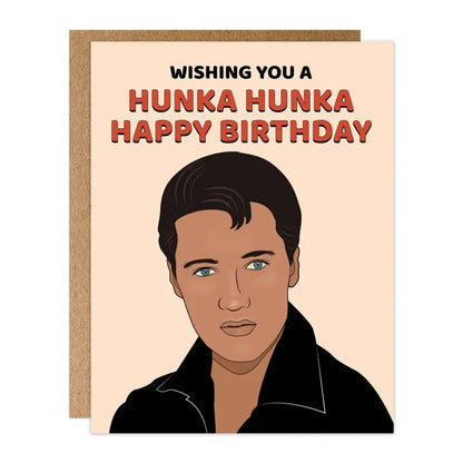 Elvis Hunka Hunka Card