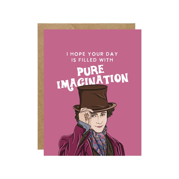 Wonka Pure Imagination Pop Culture Card