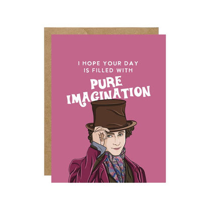 Wonka Pure Imagination Pop Culture Card