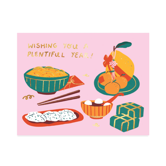 Plentiful Year Card