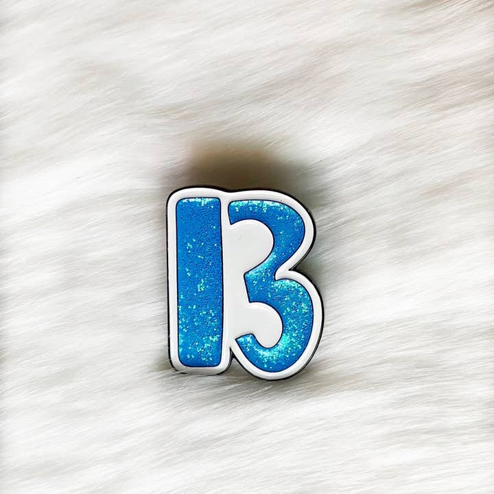 @65 Taylor Swift Lucky Number 13 Enamel Pin