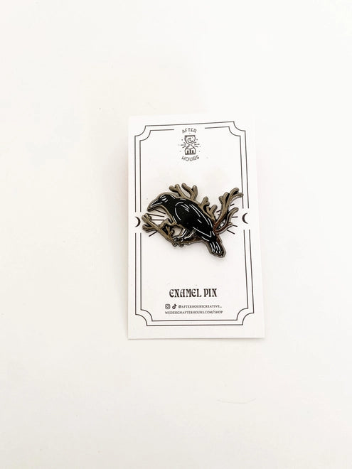 @20 Crow Hard Enamel Pin