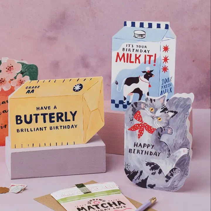 Milk It Birthday Card