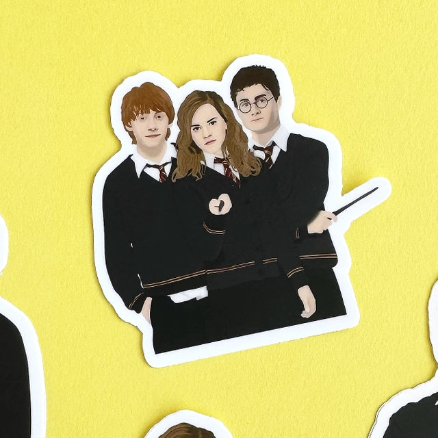 S33 Harry Potter Golden Trio Sticker