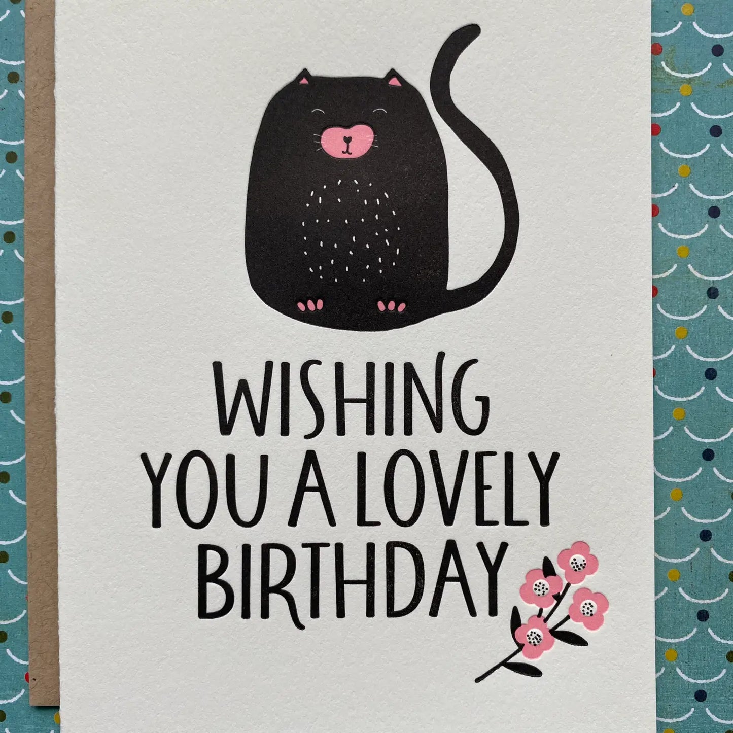 HB Cat Lovely Birthday Card