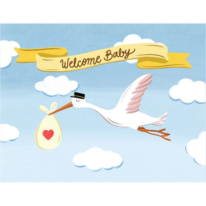 Baby Stork Card