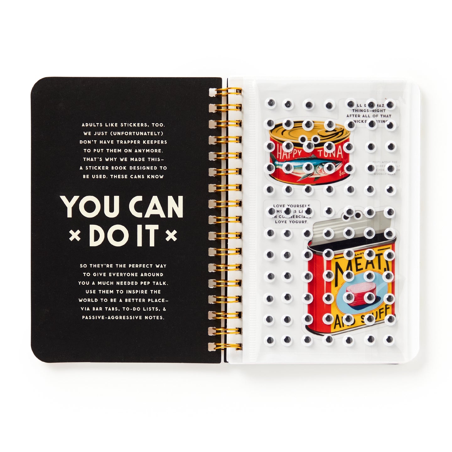 You Can Do It Googly Sticker Book