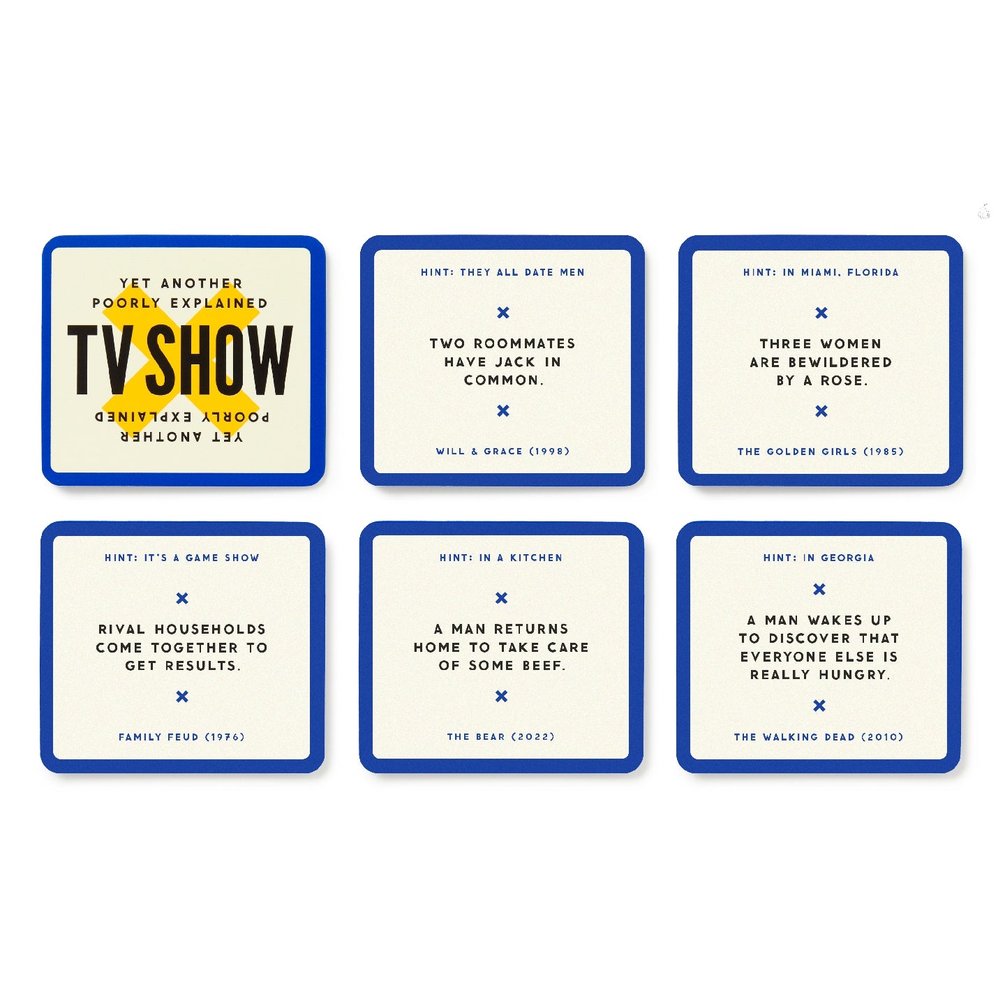 Poorly Explained TV Shows Game