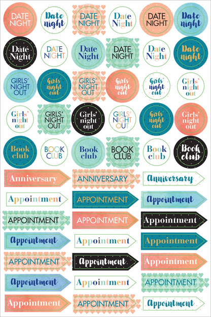 Moms Planner Stickers