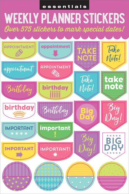 Weekly Planner Stickers