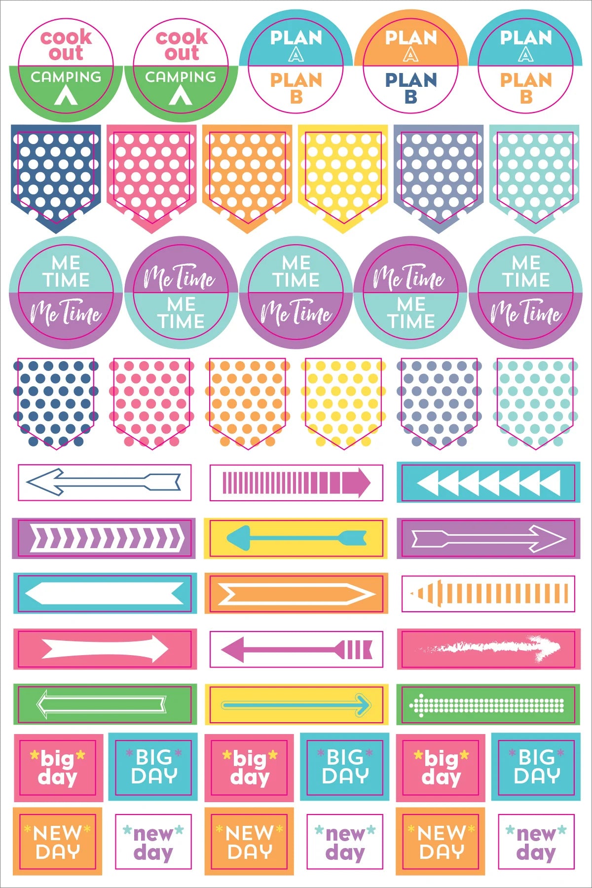 Weekly Planner Stickers