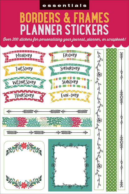 Border And Frames Planner Stickers