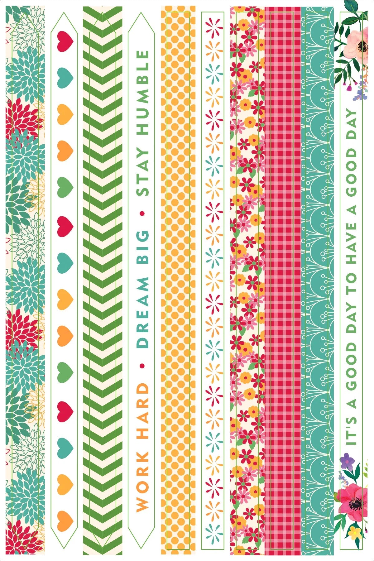 Border And Frames Planner Stickers