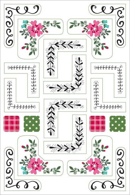 Border And Frames Planner Stickers