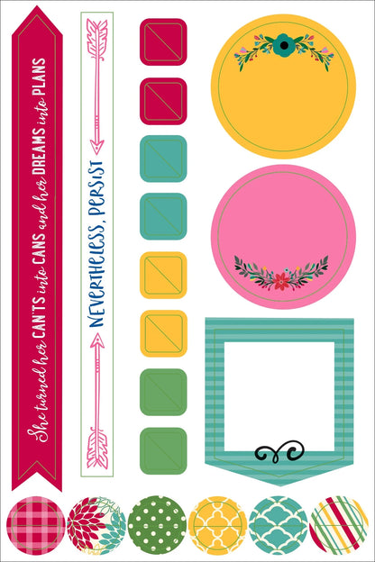 Border And Frames Planner Stickers