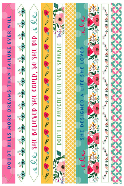 Border And Frames Planner Stickers