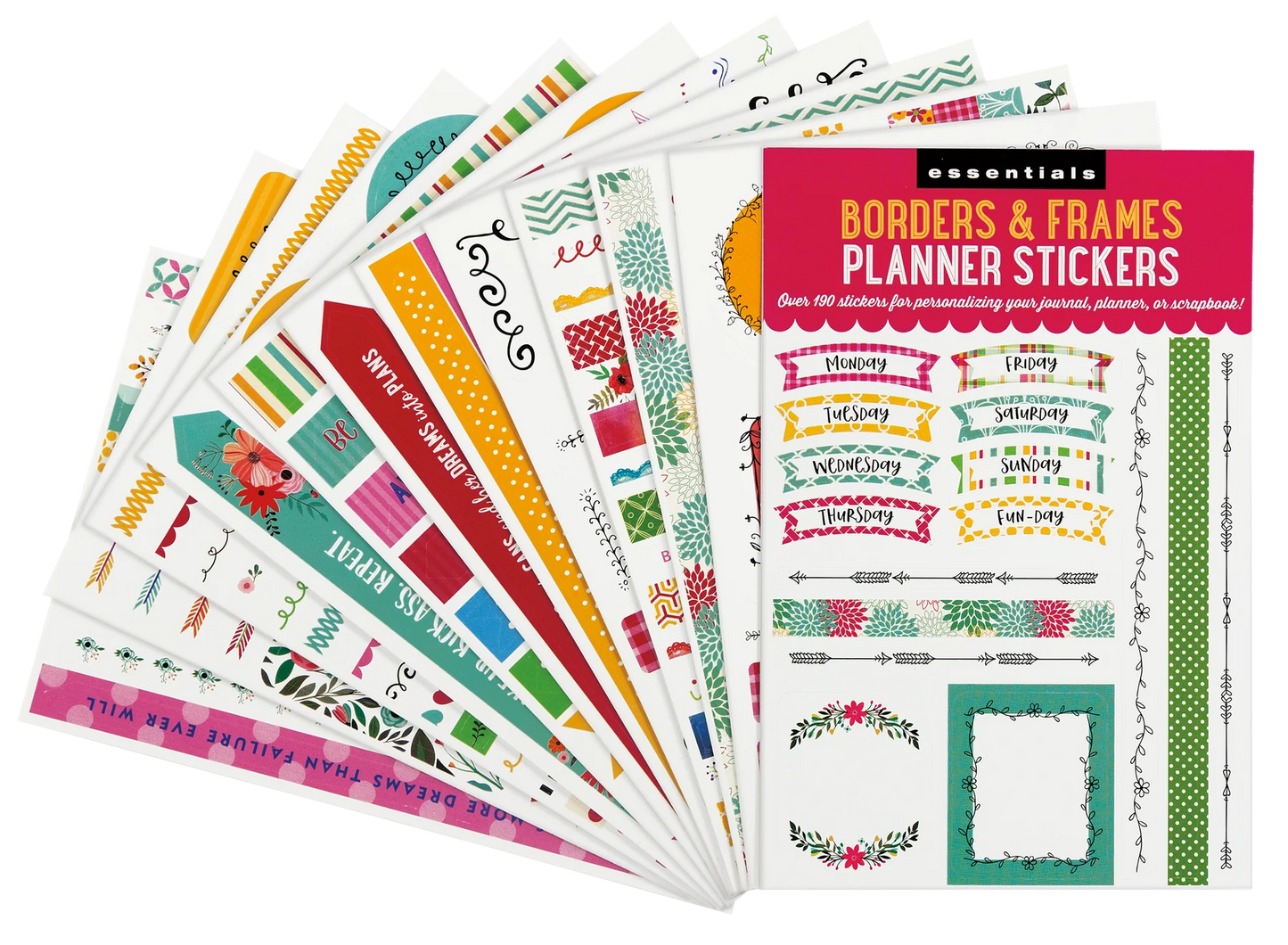 Border And Frames Planner Stickers