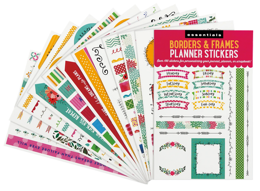 Border And Frames Planner Stickers