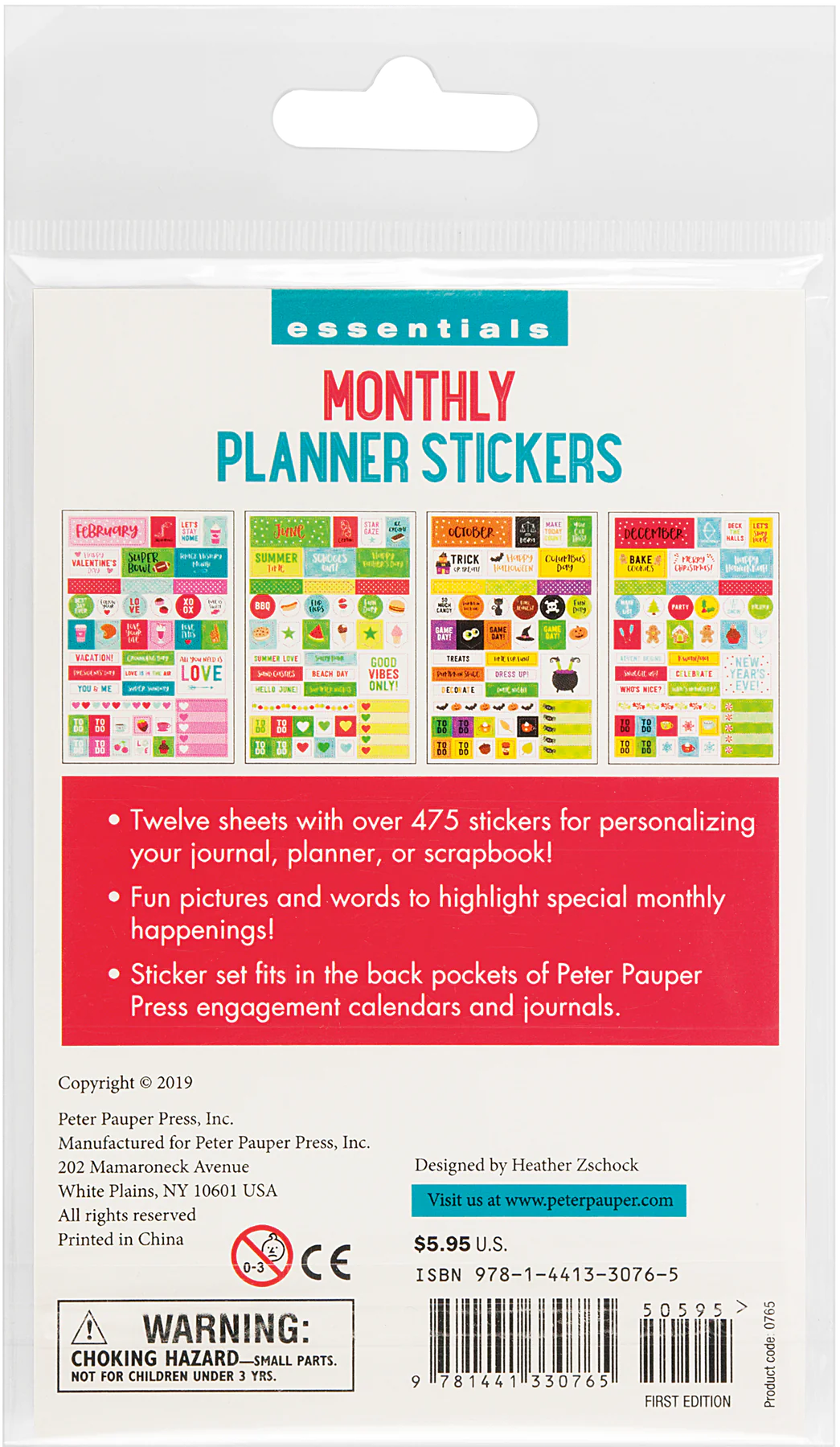 Monthly Planner Sitckers