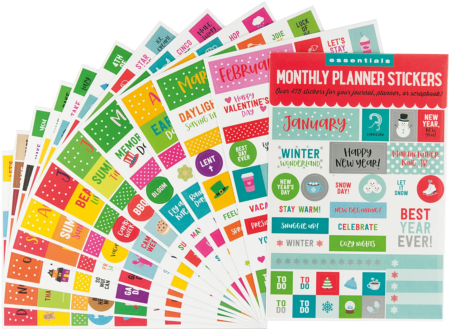 Monthly Planner Sitckers