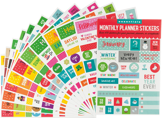 Monthly Planner Sitckers