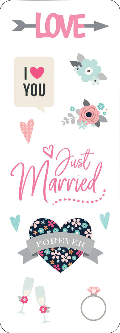 Sticker Set Wedding