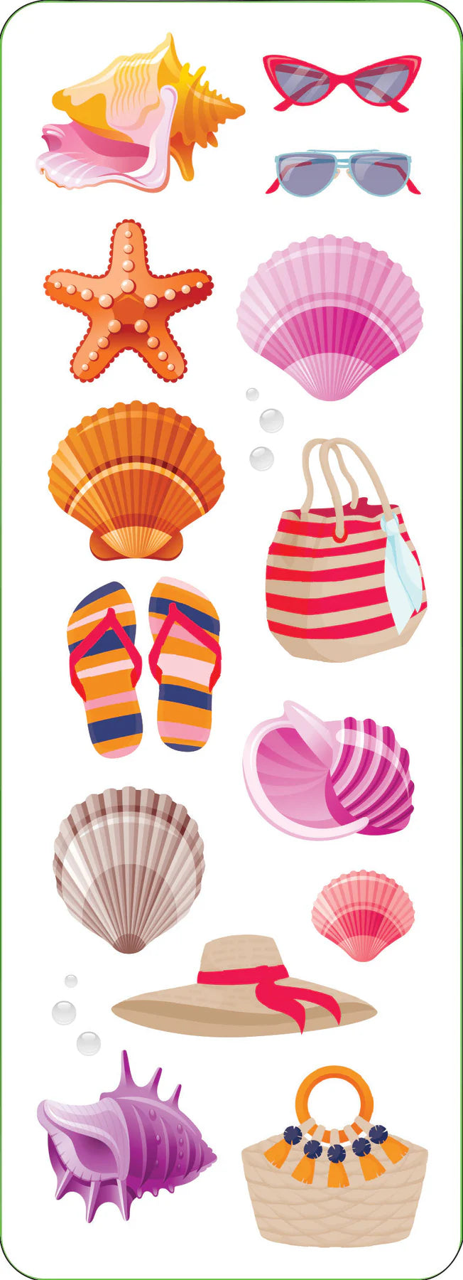 Beach Sticker Set