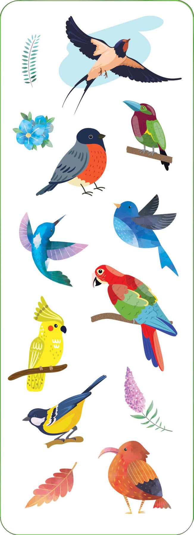 Bird Sticker Set