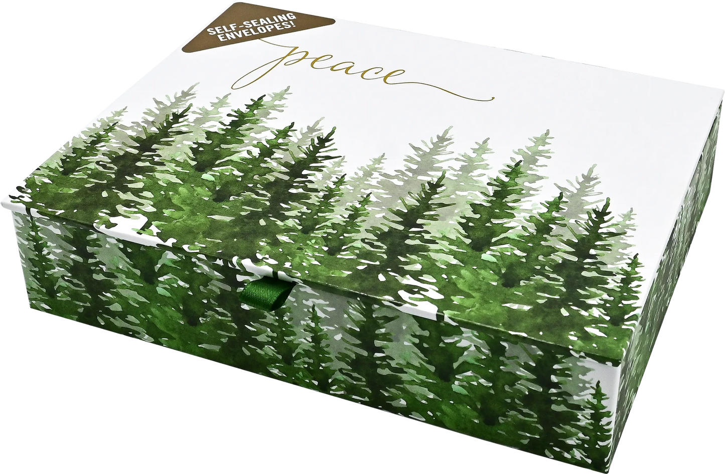 Winter Evergreens Holiday Deluxe Boxed Cards