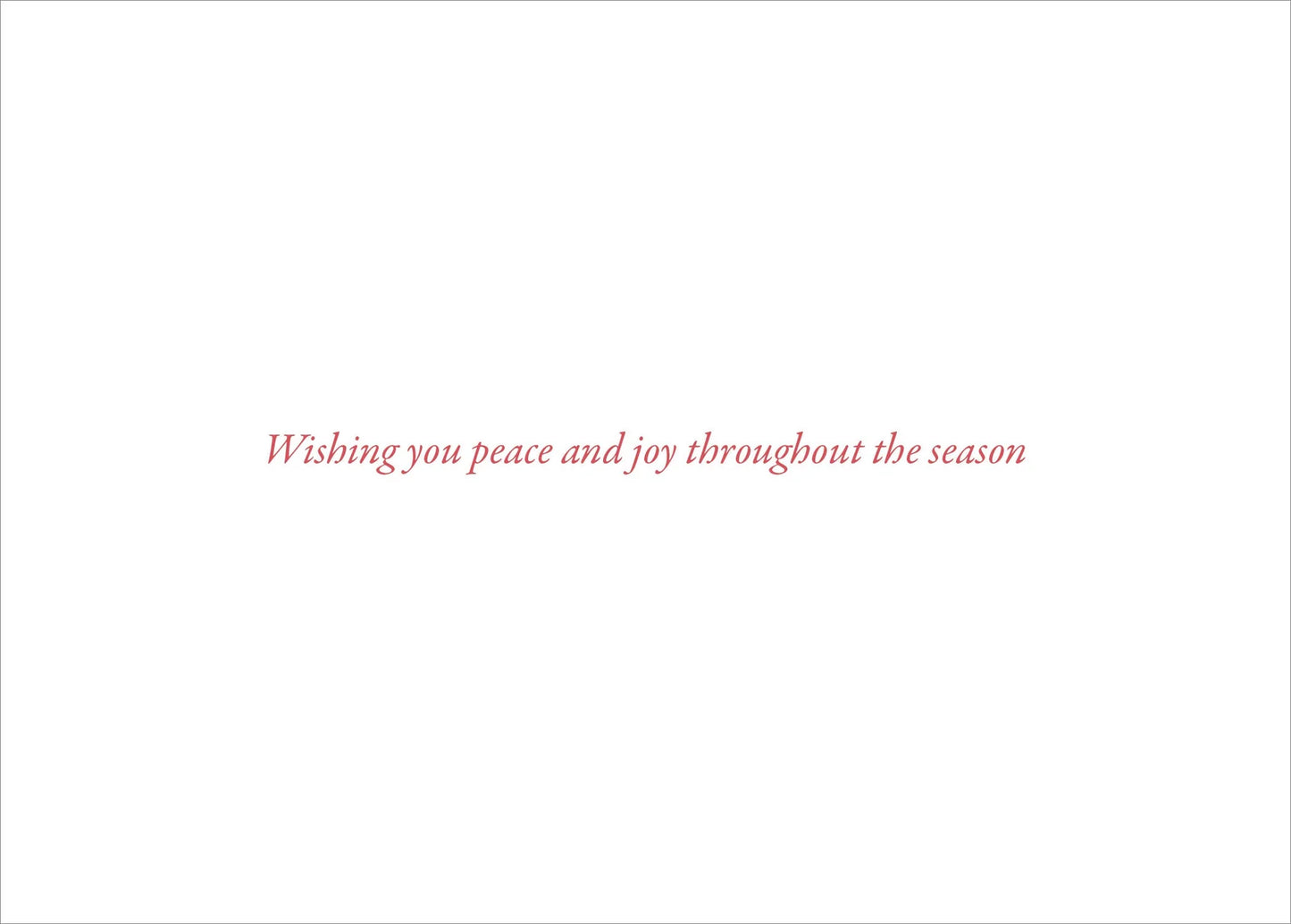 Wreath Of Peace Holiday Deluxe Boxed Cards